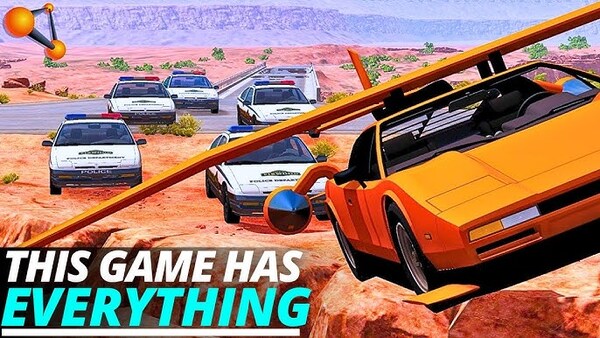 BeamNG.drive is a sandbox driving simulator that offers endless opportunities for creativity and skill-building